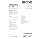 ht-ct500 service manual