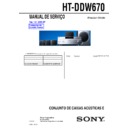 Sony HT-DDW670 (serv.man2) Service Manual