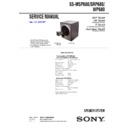 Sony HT-DDW680, HT-DDW780, HTP-36DW, SS-MSP680, SS-SRP680, SS-WP680 Service Manual