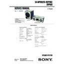 Sony HT-DDW980, SA-WP980, SS-MSP980, SS-SRP980 Service Manual