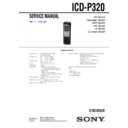 icd-p320 service manual