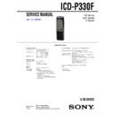 icd-p330f service manual