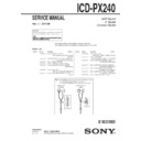 icd-px240 service manual