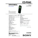 icd-px440 (serv.man2) service manual