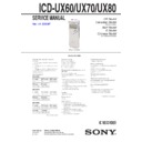 icd-ux60, icd-ux70, icd-ux80 service manual