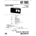 icf-780s service manual