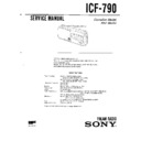 icf-790 service manual