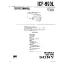 icf-990l service manual