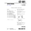icf-b01 service manual
