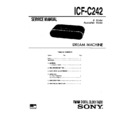 Sony ICF-C242 (serv.man2) Service Manual