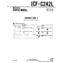 Sony ICF-C242L (serv.man2) Service Manual