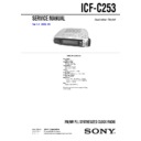 icf-c253 service manual