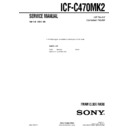 icf-c470mk2 service manual