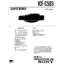 icf-c503 service manual