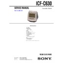 icf-c630 (serv.man2) service manual
