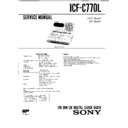 icf-c770l service manual