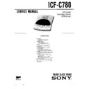 icf-c780 service manual