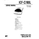 icf-c780l service manual