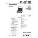 icf-cd1000 service manual