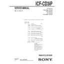 icf-cd3ip service manual