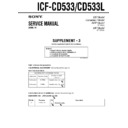 icf-cd533, icf-cd533l (serv.man4) service manual