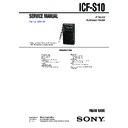 icf-s10 (serv.man3) service manual