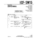 Sony ICF-SW15 (serv.man2) Service Manual