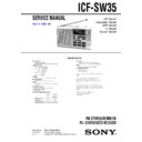 icf-sw35 service manual