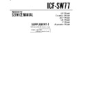 icf-sw77 (serv.man2) service manual