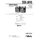 Sony JAX-N10, JAX-N20, SSX-JN10 Service Manual