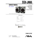 Sony JAX-N55, JAX-N66, JAX-PK66, JAX-S44, SSX-JN66 Service Manual