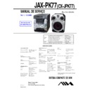 Sony JAX-PK77 Service Manual