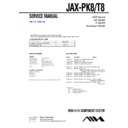 jax-pk8, jax-t8 service manual