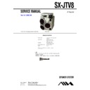 jax-tv8, sx-jtv8 service manual
