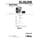 jax-v5, sx-jv5, sx-jv5r service manual