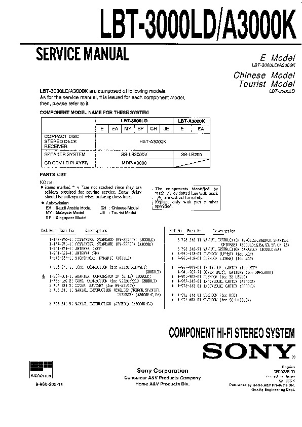 90 av. Sony FH-g90av. Sony LBT a3000k. Sony HCD-h901av. Sony MHC 901av.