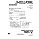 lbt-3000ld, lbt-a3000k service manual