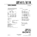 Sony LBT-A11, LBT-A11K Service Manual