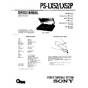 Sony LBT-A17CD, LBT-D108CD, LBT-D109CD, LBT-D159CD, LBT-D209CD, LBT-D259CD, LBT-D309CD, LBT-D359CD, PS-LX52, PS-LX52P (serv.man2) Service Manual