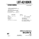 Sony LBT-A3100KR Service Manual