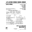 Sony LBT-A37CDM, LBT-D259CD, LBT-D309CD, LBT-D359CD Service Manual