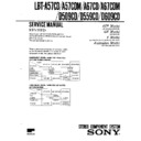 Sony LBT-A57CD, LBT-A57CDM, LBT-A67CD, LBT-A67CDM, LBT-D509CD, LBT-D559CD, LBT-D609CD (serv.man2) Service Manual