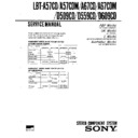 Sony LBT-A57CD, LBT-A57CDM, LBT-A67CD, LBT-A67CDM, LBT-D509CD, LBT-D559CD, LBT-D609CD Service Manual