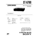 Sony LBT-A590, LBT-A595, LBT-A790, LBT-A795, ST-A790 Service Manual