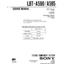 Sony LBT-A590, LBT-A595 Service Manual