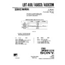 Sony LBT-A60, LBT-A60CD, LBT-A60CDM Service Manual