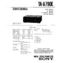 Sony LBT-A790, LBT-A795, TA-A790E Service Manual