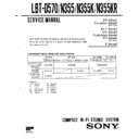 lbt-d570, lbt-n355, lbt-n355k service manual