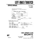 lbt-d607, lbt-d607cd service manual