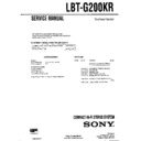 lbt-g200kr service manual